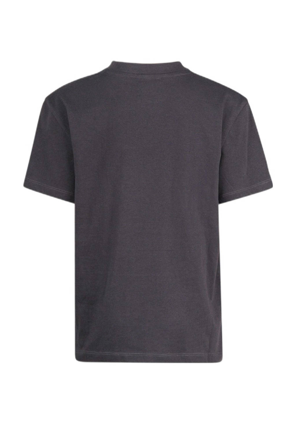 Shoeby T-shirt met printopdruk donkergrijs/multicolor
