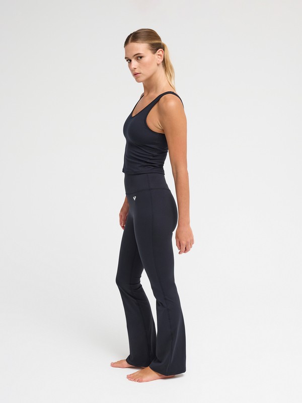 Heart Into It Boot Leg Pantalon de sport Noir Femme