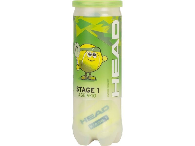 HEAD Tennisbälle Stage 1 3er-Pack Tennisbälle