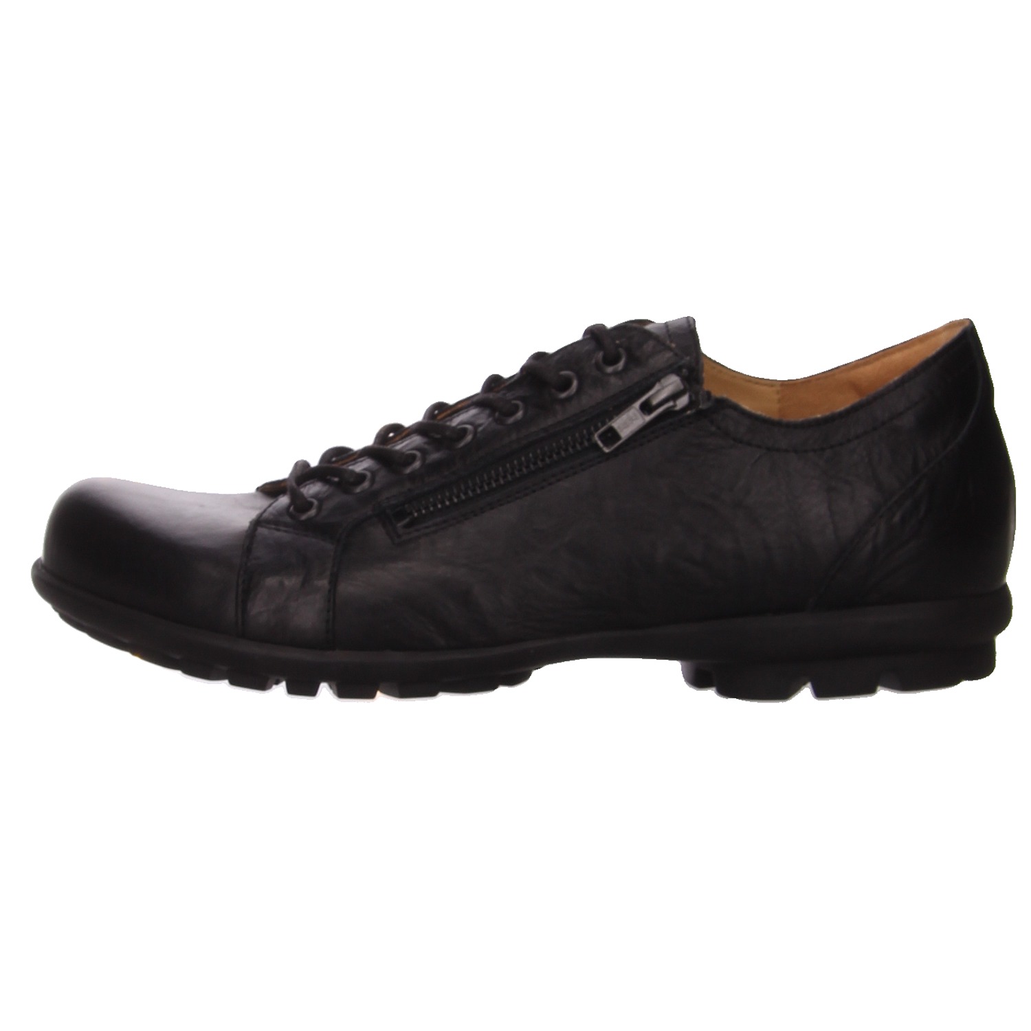 Think Schnürschuhe schwarz schwarz