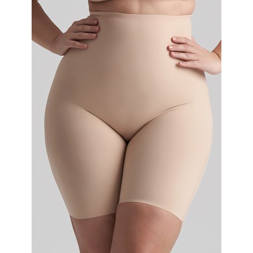 Bye Bra Sculpting High Waist Shorts, Beige, XXL