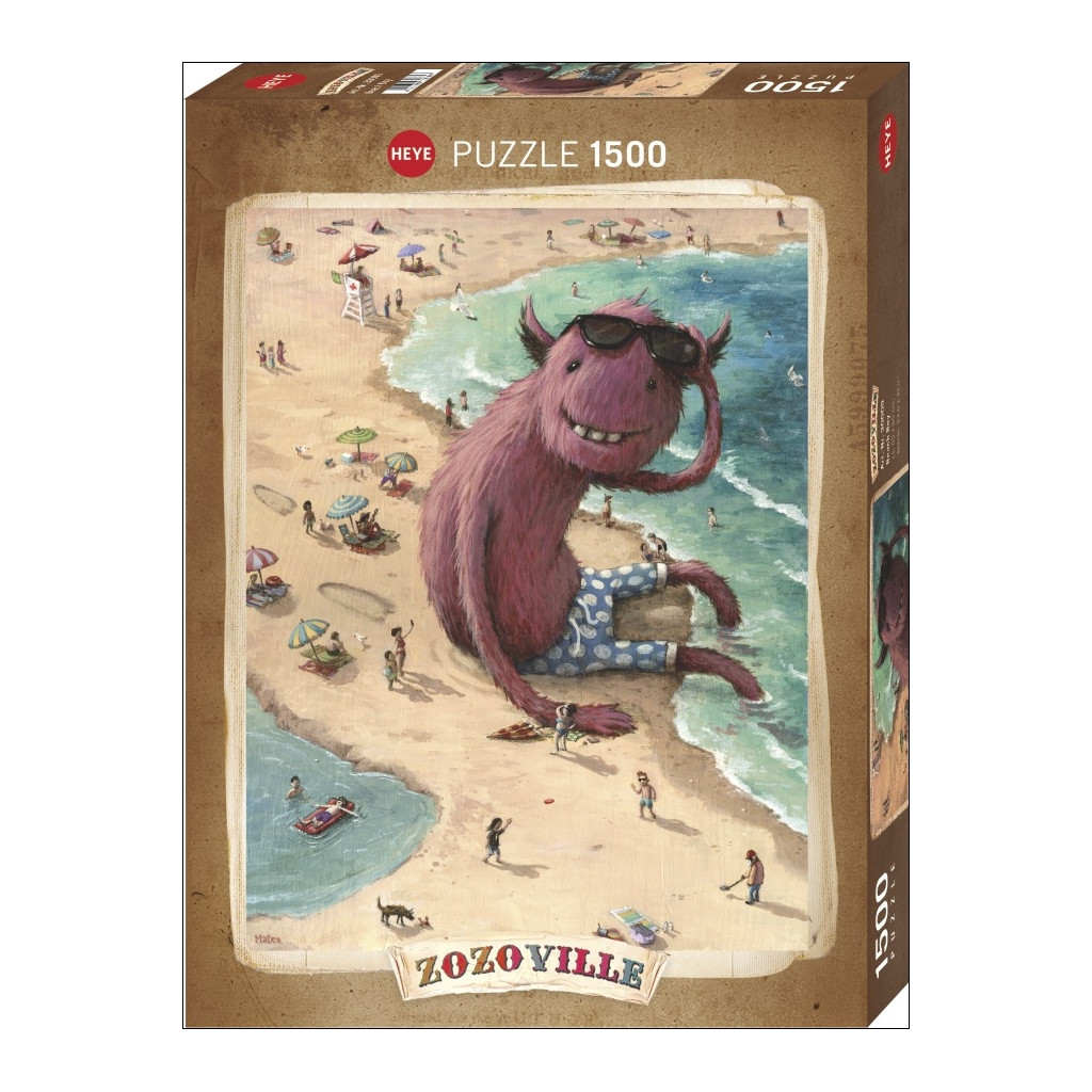 Puzzle - Zozoville -Beach Boy - 1500 Pièces