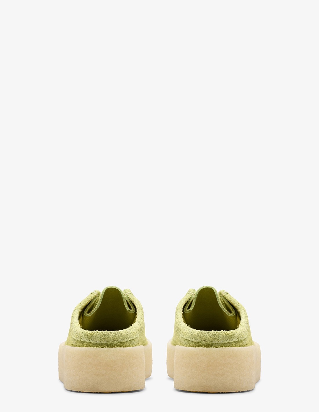 clarks Sabot Femme wallabeecup lo lime hairy sde