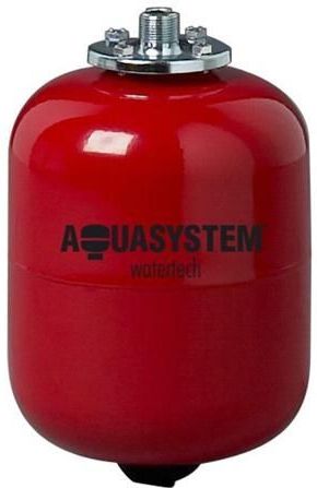 Expansievat - Rood - 12 Liter - Voordruk 1.5 BAR - Einddruk 8 BAR - Max. 100°C