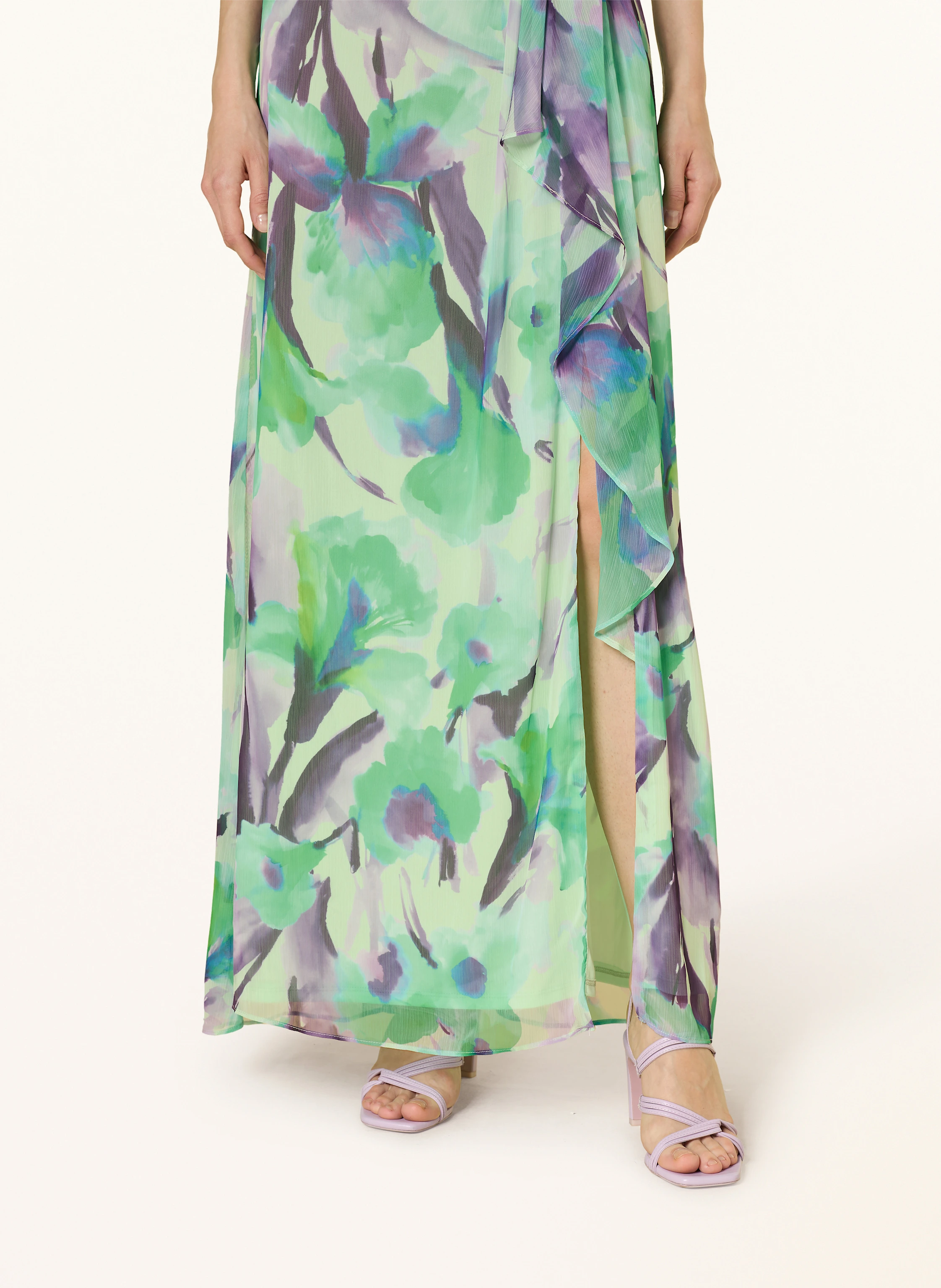 ADRIANNA PAPELL Abendkleid mit Volants
