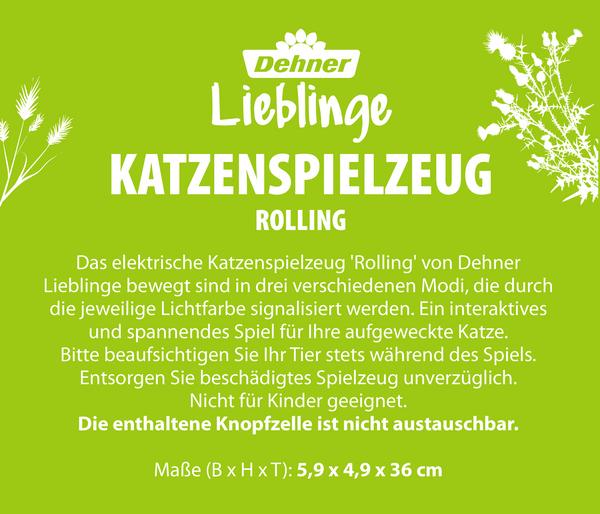 Dehner Lieblinge Katzenspielzeug Rolling, ca.