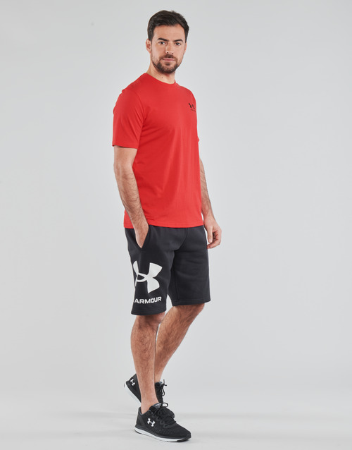 Under Armour - UA RIVAL FLC BIG LOGO SHORTS Negro