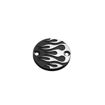 Couvercle maitre cylindre de frein Highway Hawk flame - Noir / Gris