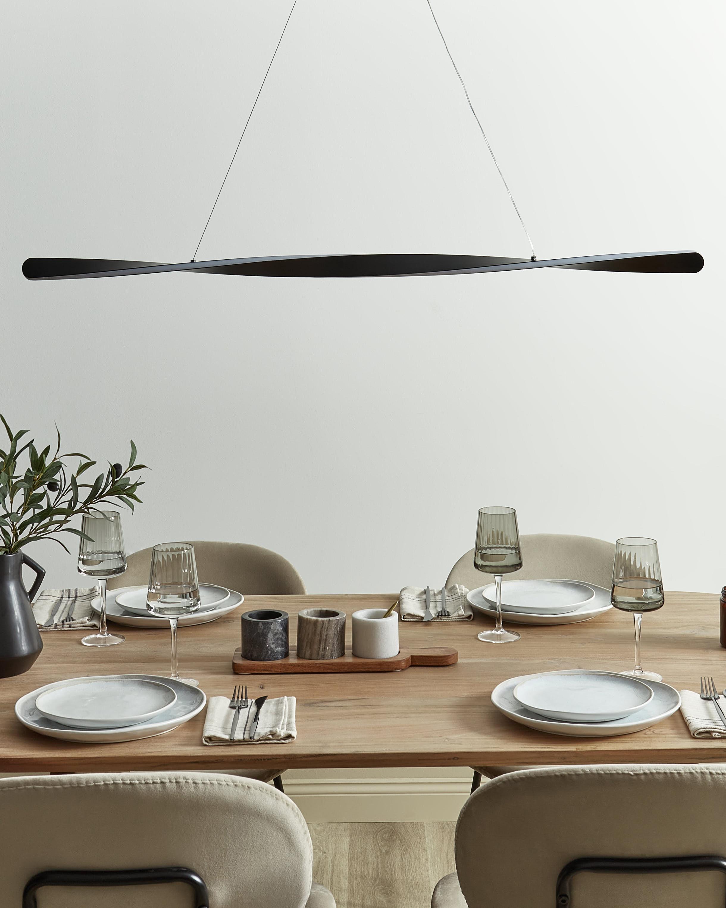 LED hanglamp MAHOI Metaal Zwart