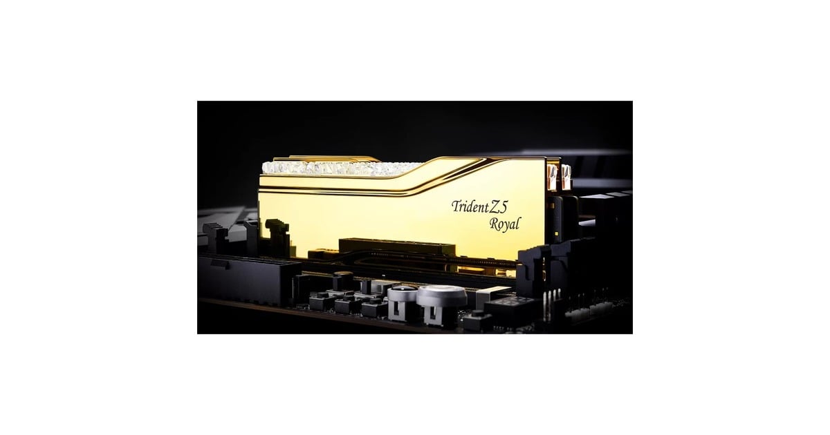 G.Skill48 GB DDR5-6000 werkgeheugen  (Goud, Trident Z5 Royal Neo, AMD EXPO)