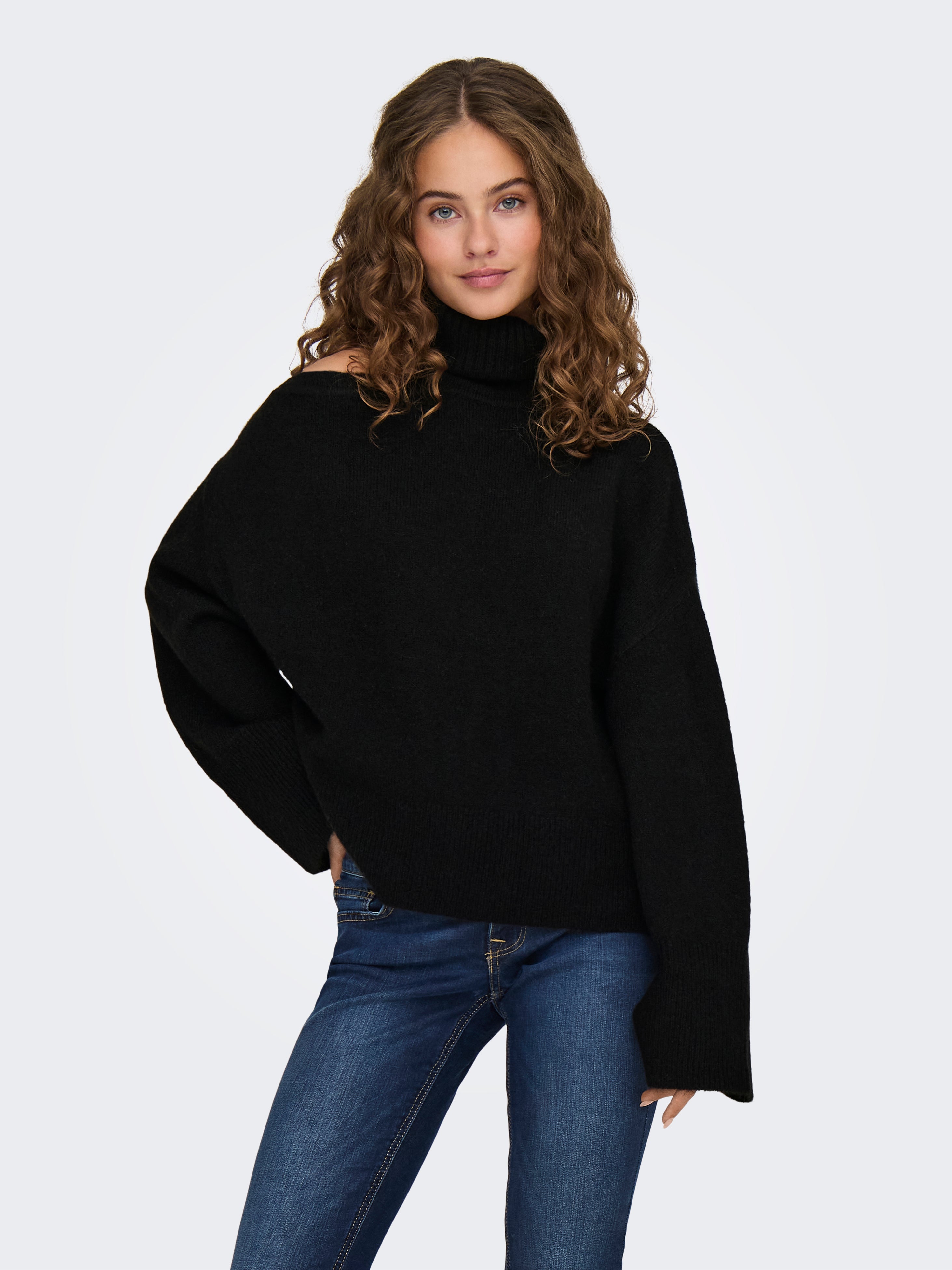 JDYDEBBIE Strickpullover Black