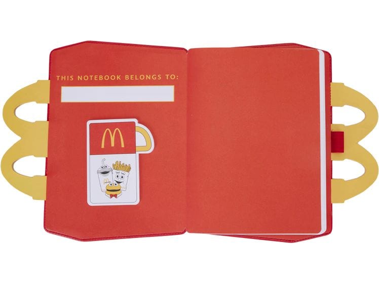 Loungefly Notizbuch McDonalds Happy Meal Offiziell lizenziertes Notizbuch
