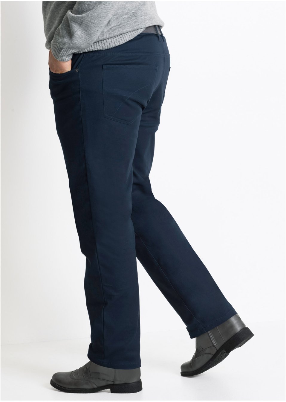 Pantalon thermo extensible Regular Fit, Straight