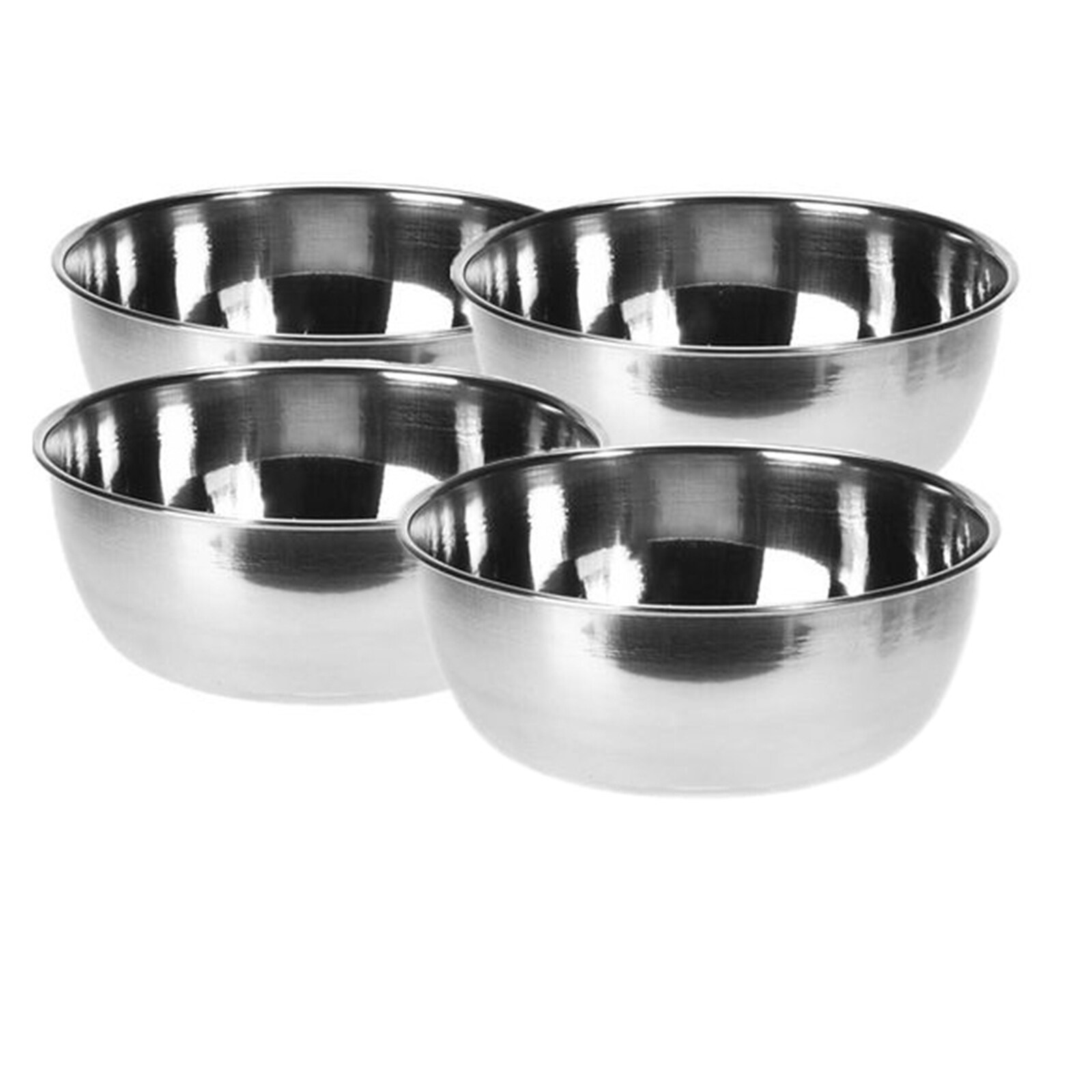 neuetischkultur Schalen-set, Edelstahl 4-teilig