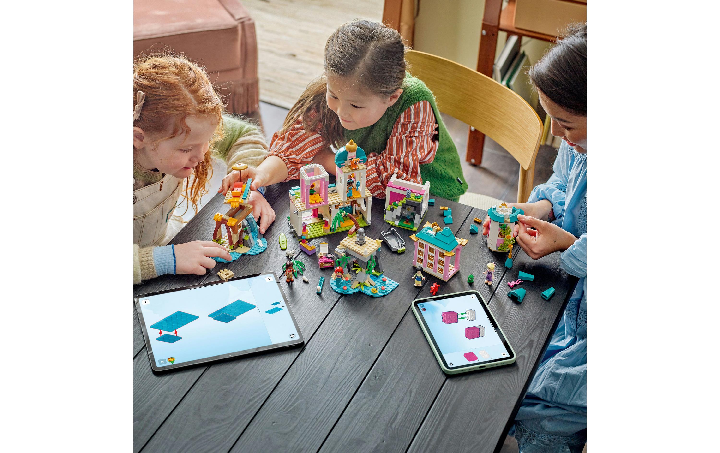 Disney Princess Prinzessinnenschloss mit Haustieren 43267Disney Princess Bau- und Spielset für Kinder