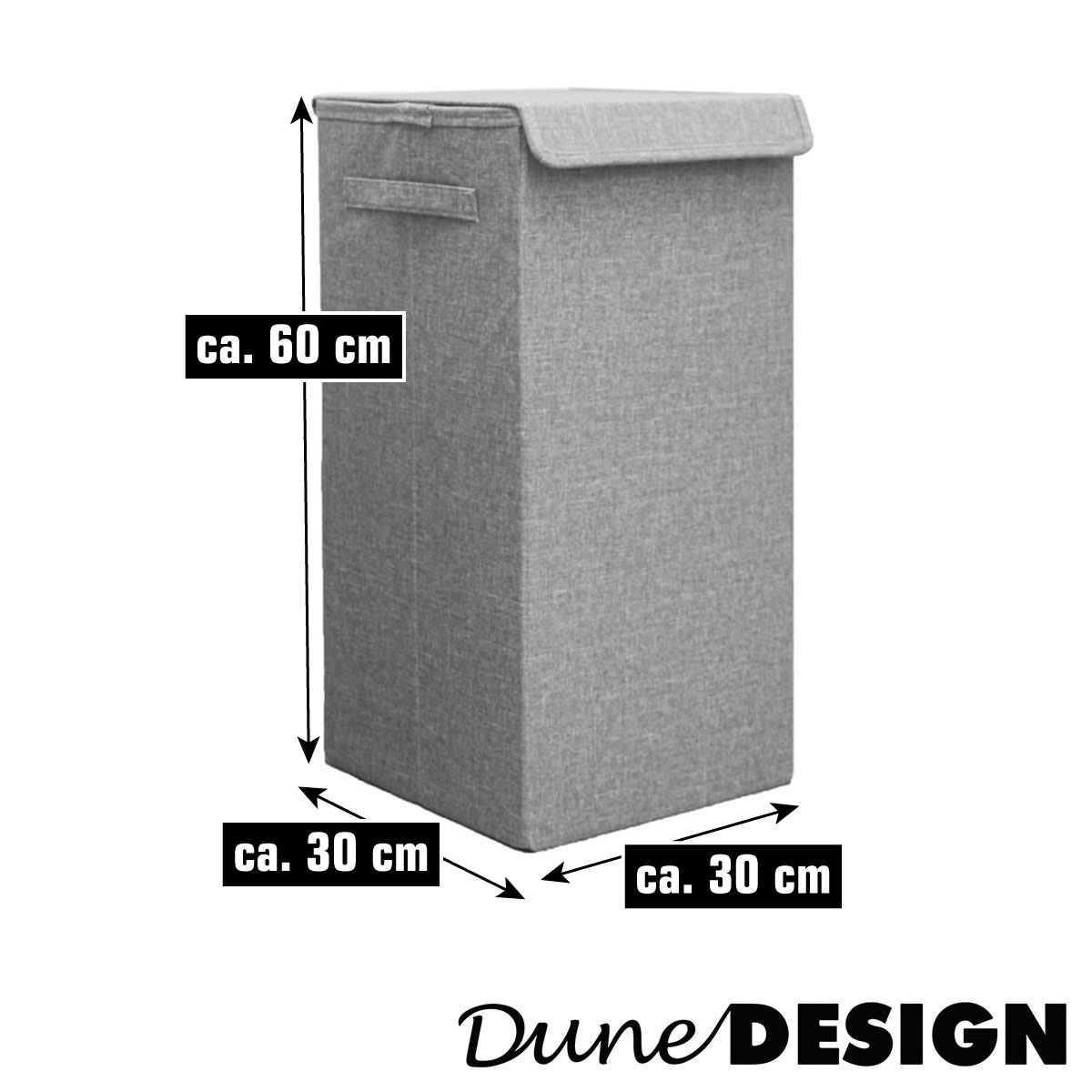 DuneDesign XXL wasmand - 50 liter