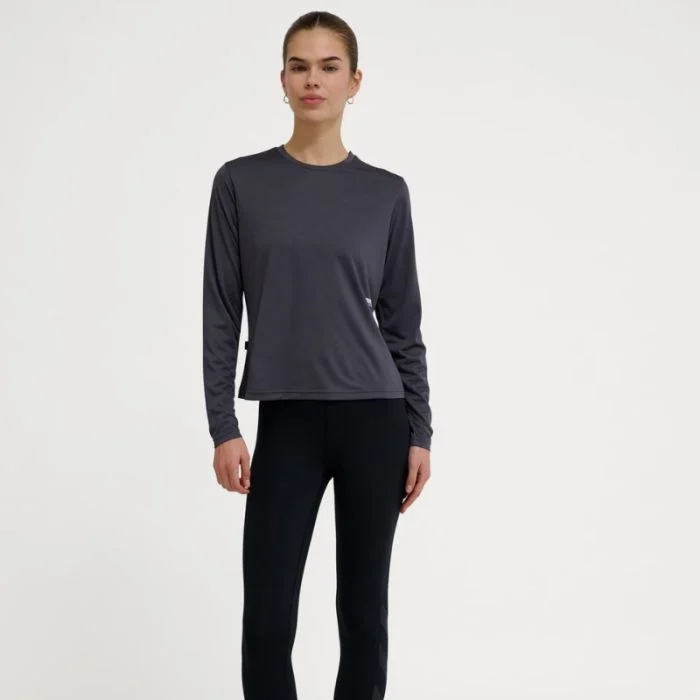 Hummel Dame Trøjer Pulse Workout LS Tee Blå
