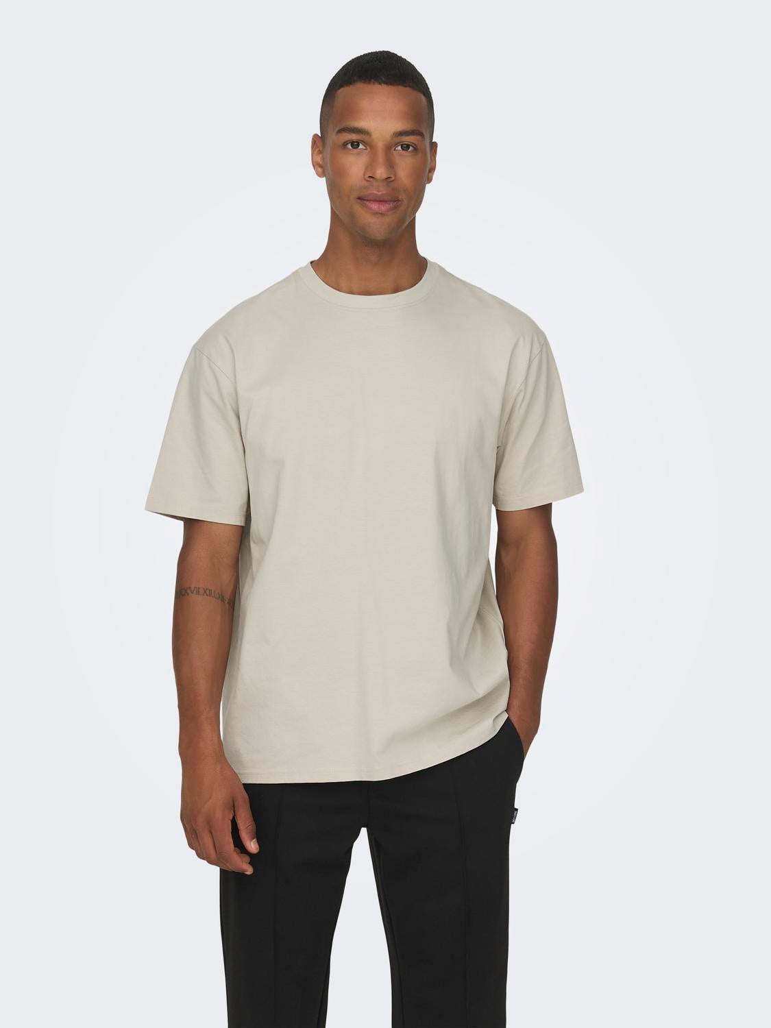 ONSFRED T-shirt Silver Lining
