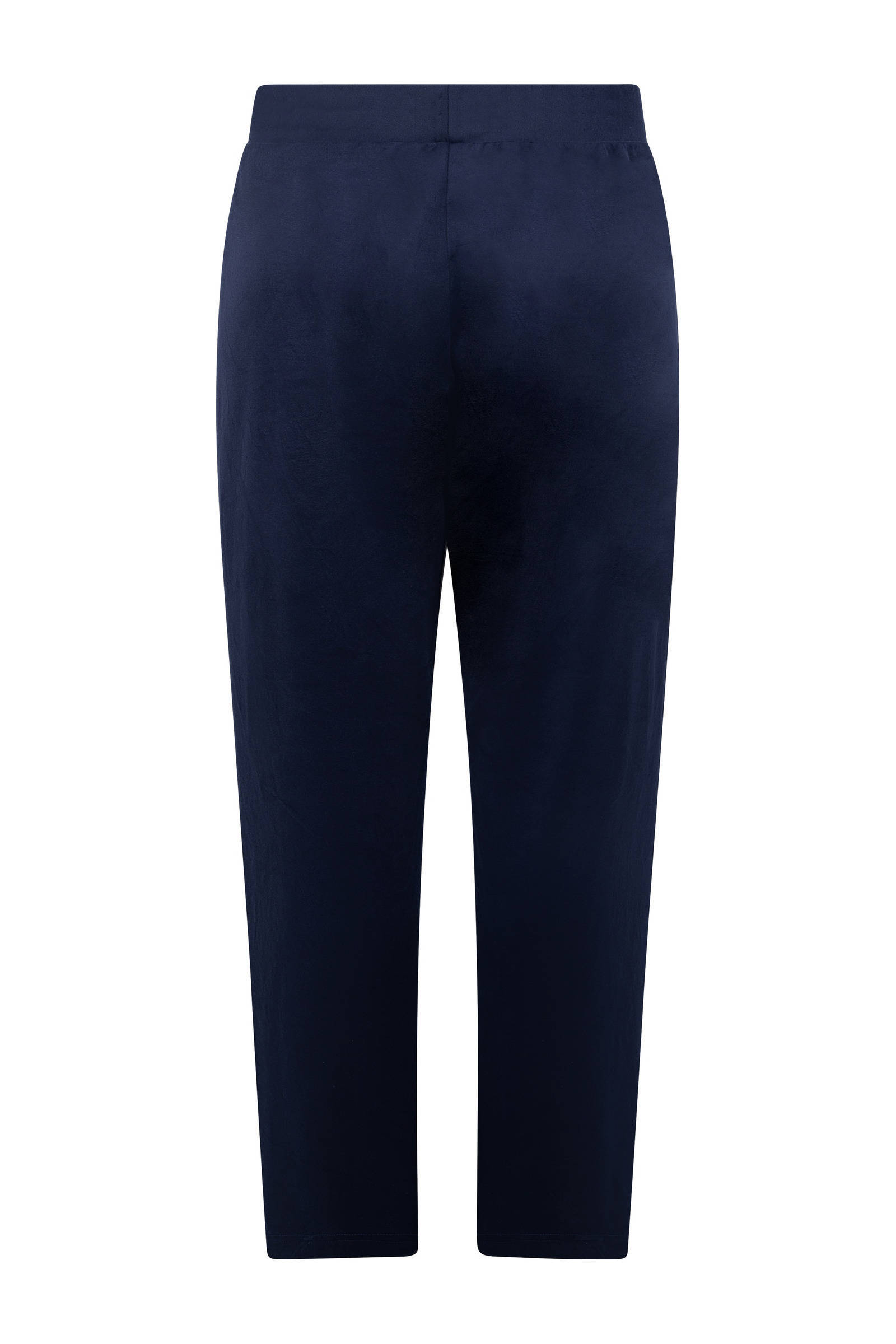 Hunkemöller fluwelen pyjamabroek donkerblauw