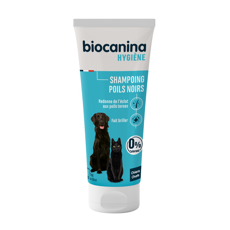 Shampoing poils noirs