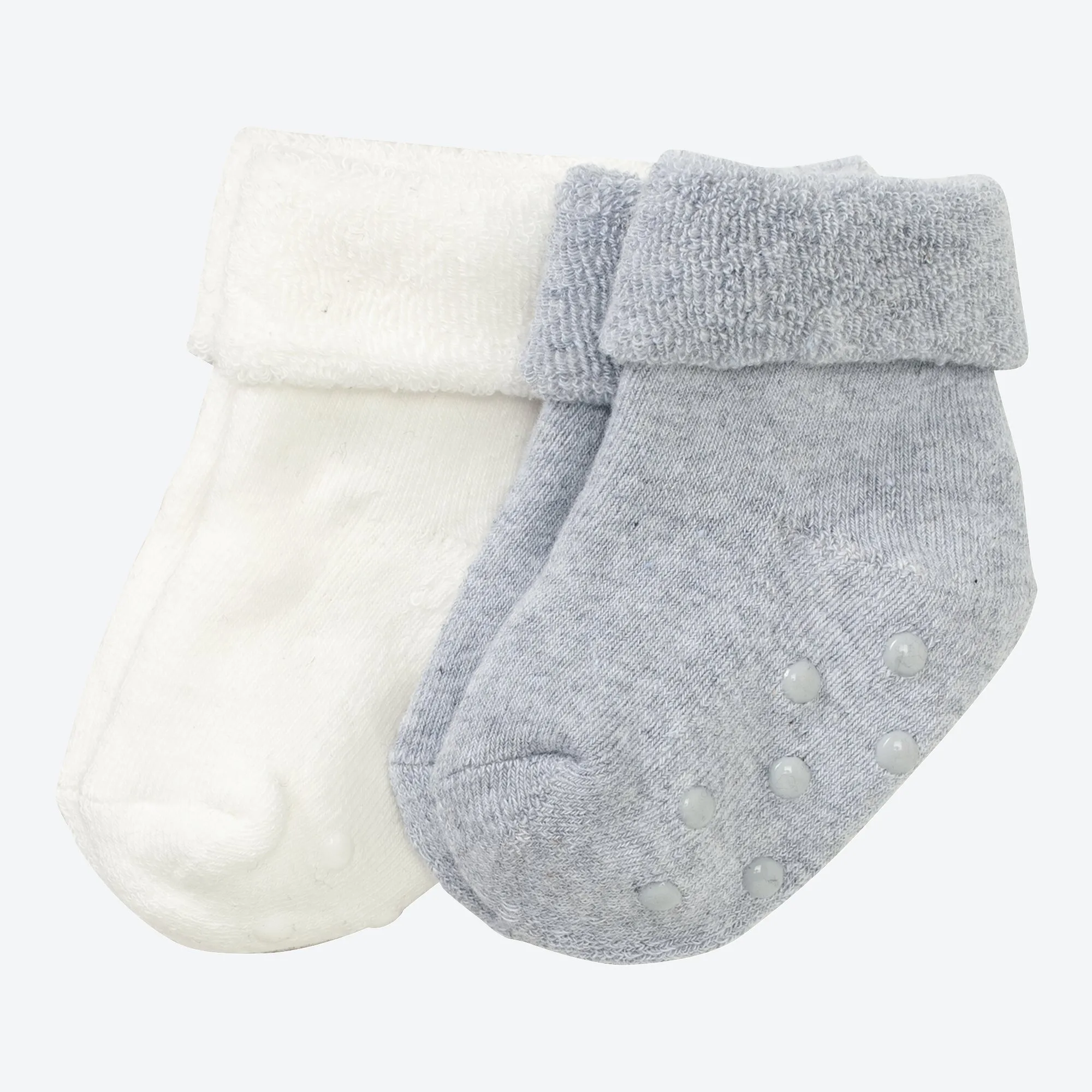 Unisex-Baby-ABS-Socken, 2er-Pack