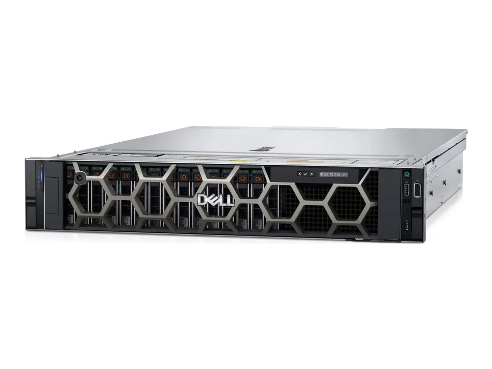 Dell PowerEdge R550 - Server - rack-monterbar 2U - 2-vejs - 1 x Xeon Silver 4314 / op til 3.4 GHz - RAM 16 GB - SAS - hot-swap 3.5
