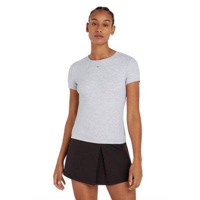 Tee-shirt à manches courtes femme Slim Essential TOMMY HILFIGER