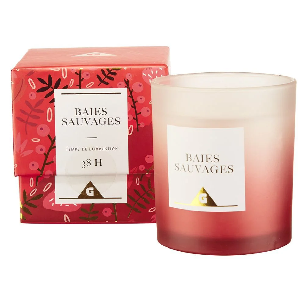Coffret bougie Baies sauvages