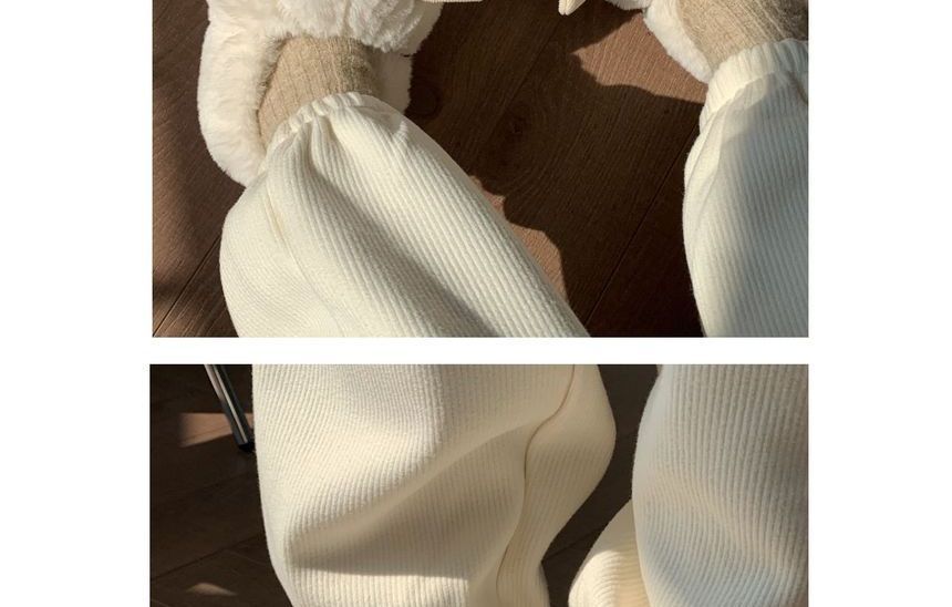 Honkizz - Doorschijnende fleece pantoffels voor thuis