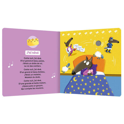 P'tit Loup mes comptines pour m'endormir - AUZOU EDITIONS