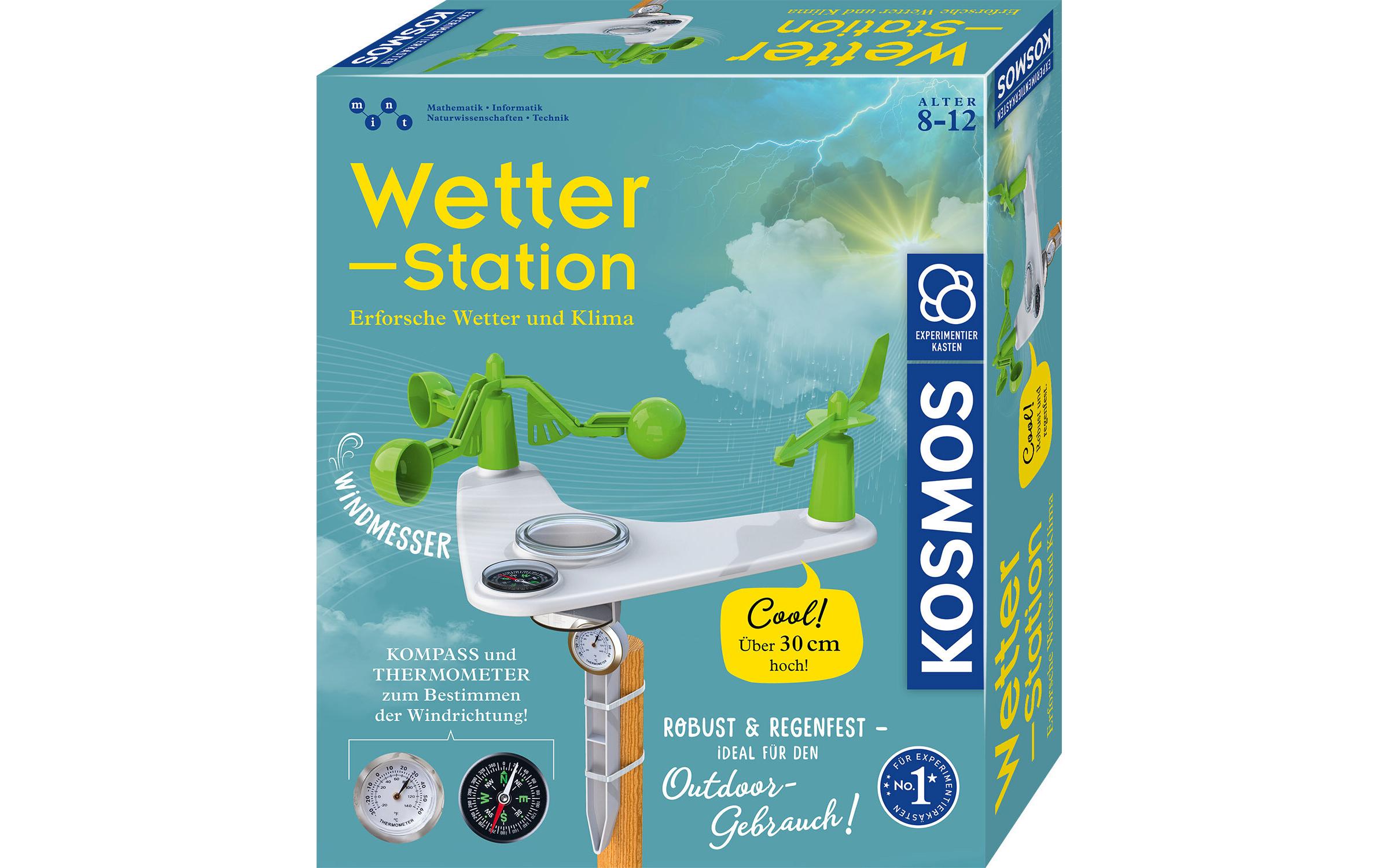 Experimentierkasten WetterstationSet zum Klima- und Wettererforschen