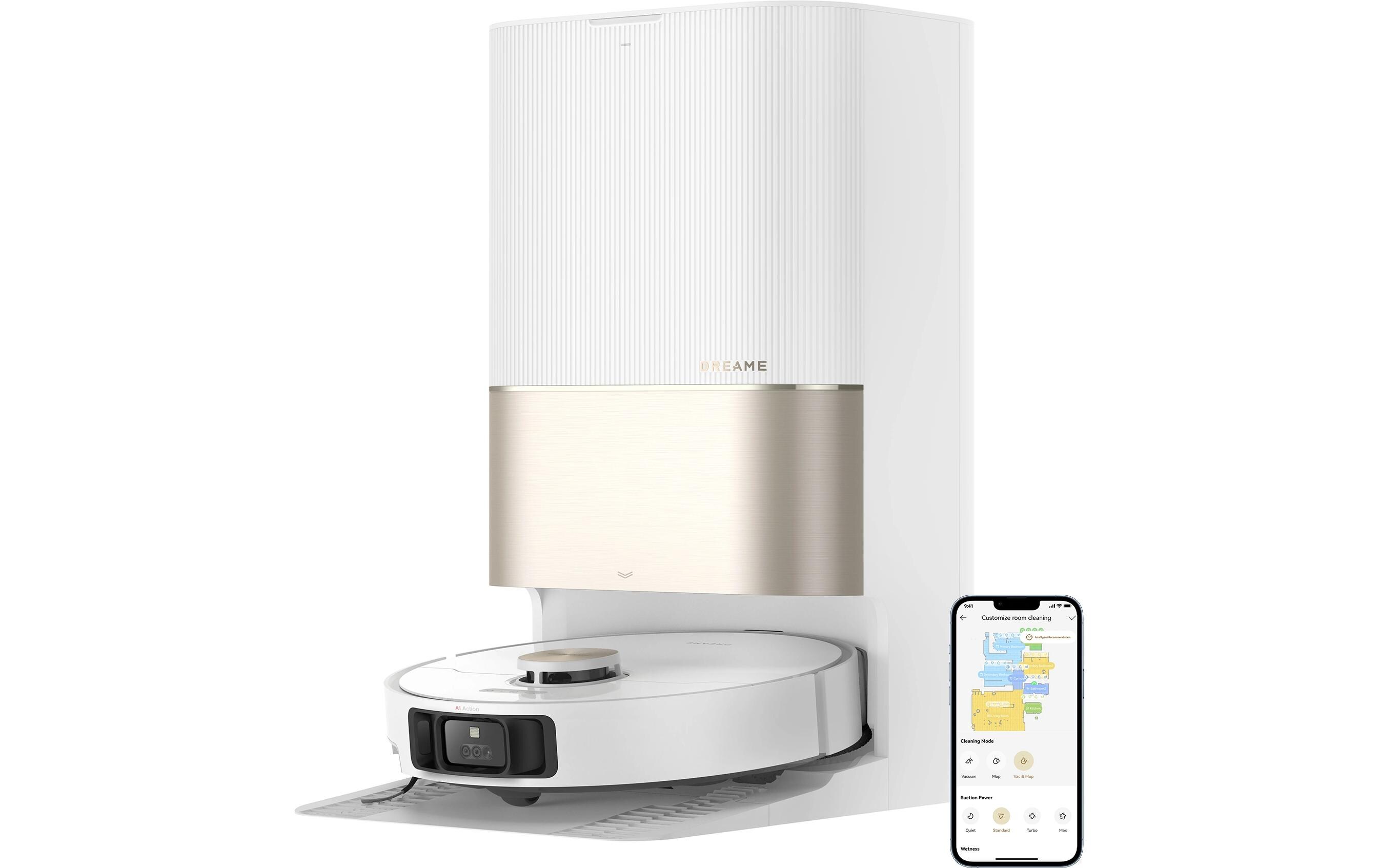 Saug- und Wischroboter X40 Ultra Complete White<br>Saugroboter mit Wischfunktion