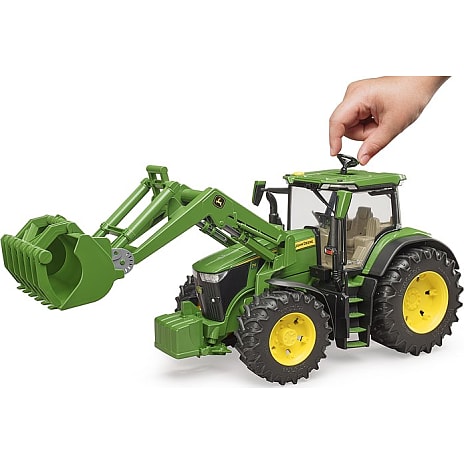 John Deere 7R 350 med frontlæsser