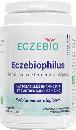 Oemine Eczebiophilus Prébiotiques Et Probiotiques 60 Gélules