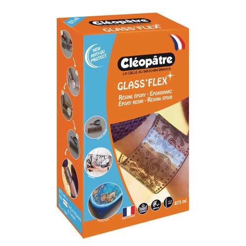Cléopâtre Résine Glass 100 Epoxid-Überzugsharz
