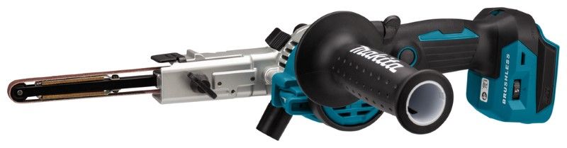 Makita DBS180RTJ 18V Li-ion accu stripschuurmachine set (2x5.Ah) in Mbox - 9mm