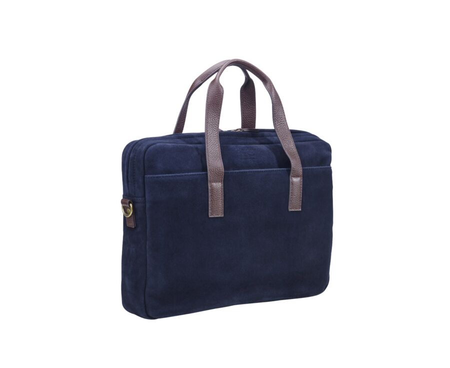 Cartable en velours marine - HARWINTON