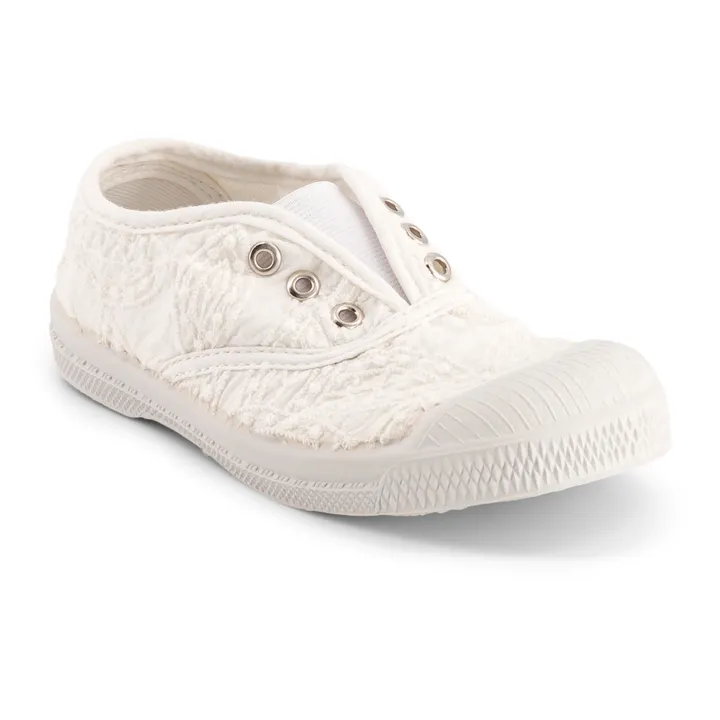 Bensimon Tennis Elly Broderie Anglaise | Blanc