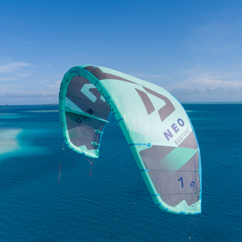 AILE DE KITESURF DUOTONE NEO 2024 MINT/DARK GREY