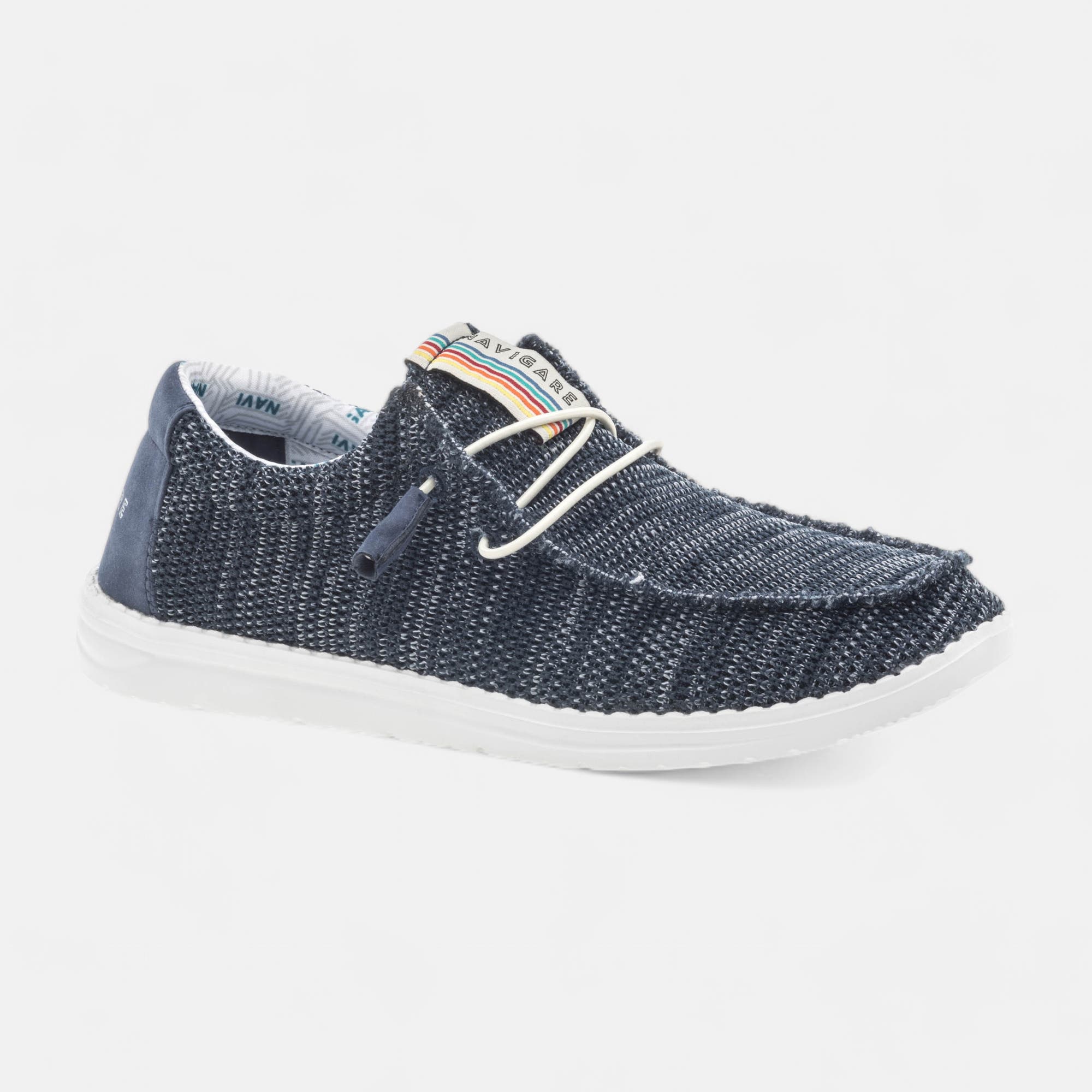Baskets en toile Homme bleu marine