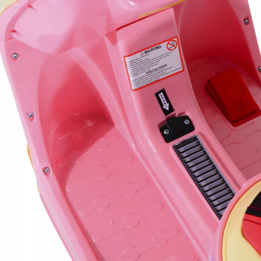 HOMCOM Kinderelektroroller rosa