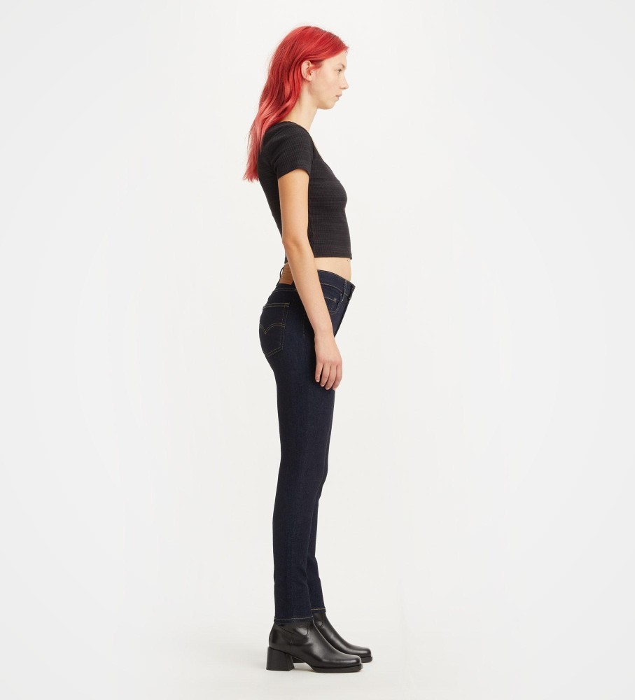 Calça jeans skinny Levi's 721 azul marinho