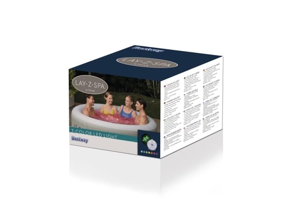 Bestway LED-lampe for SPA Jacuzzi 7 farger Bestway 60303