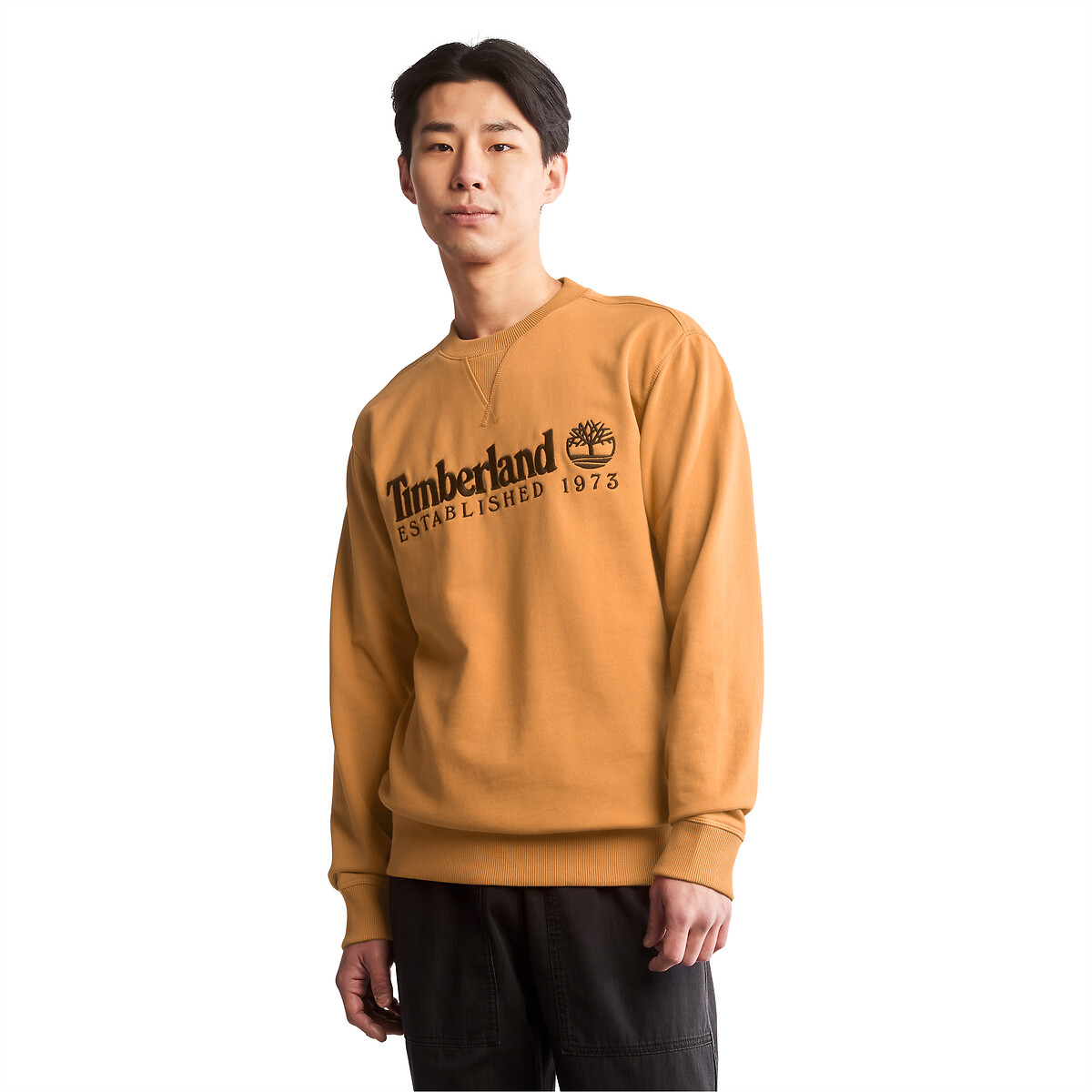Suéter Timberland com logotipo bordado
