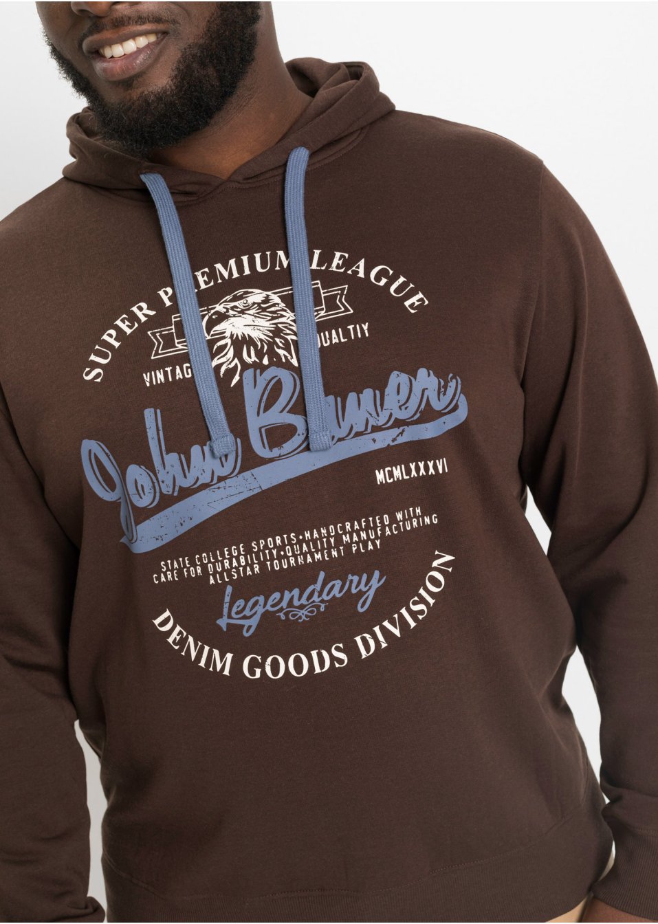 Sweat-shirt à capuche coupe confort