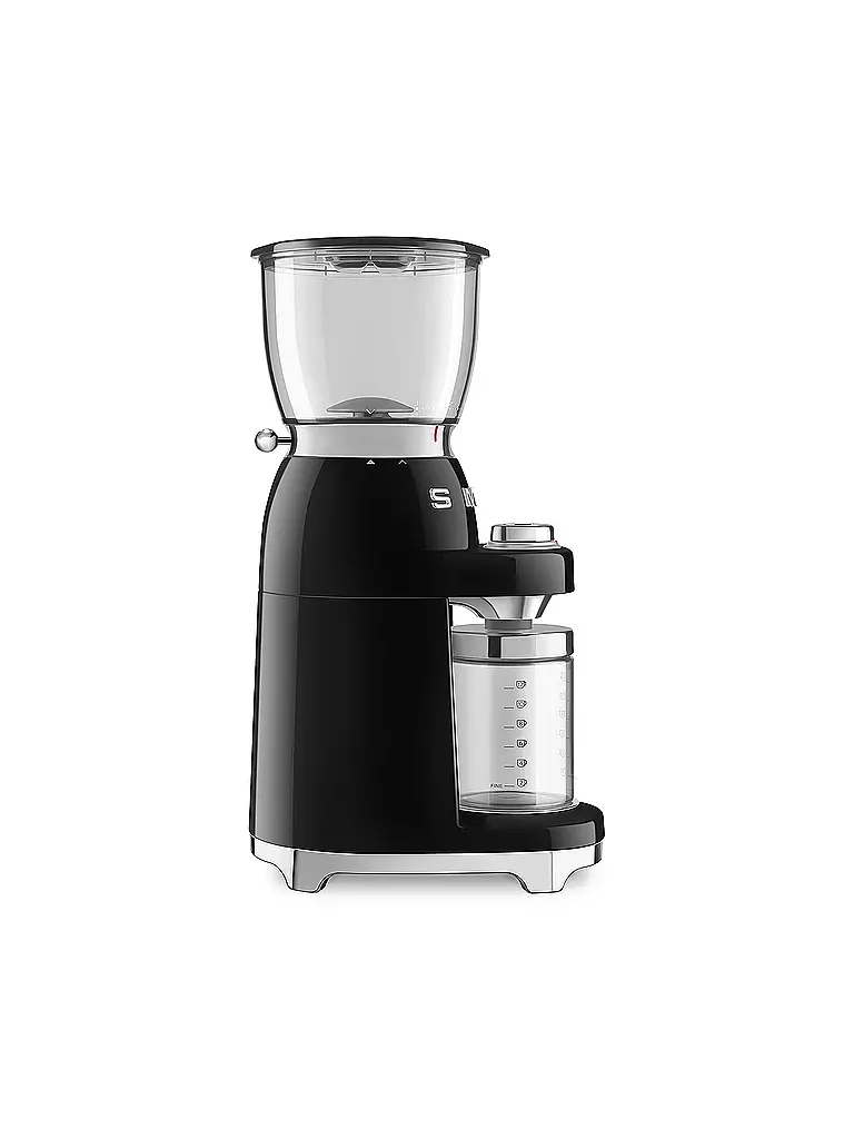 SMEG Kaffeemühle 50s Retro Style Schwarz CGF01BLEU schwarz