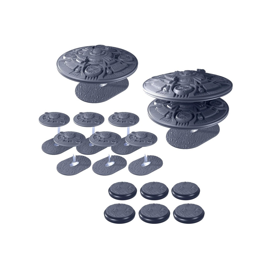 Dystopian Wars - Thule Battlefleet Set