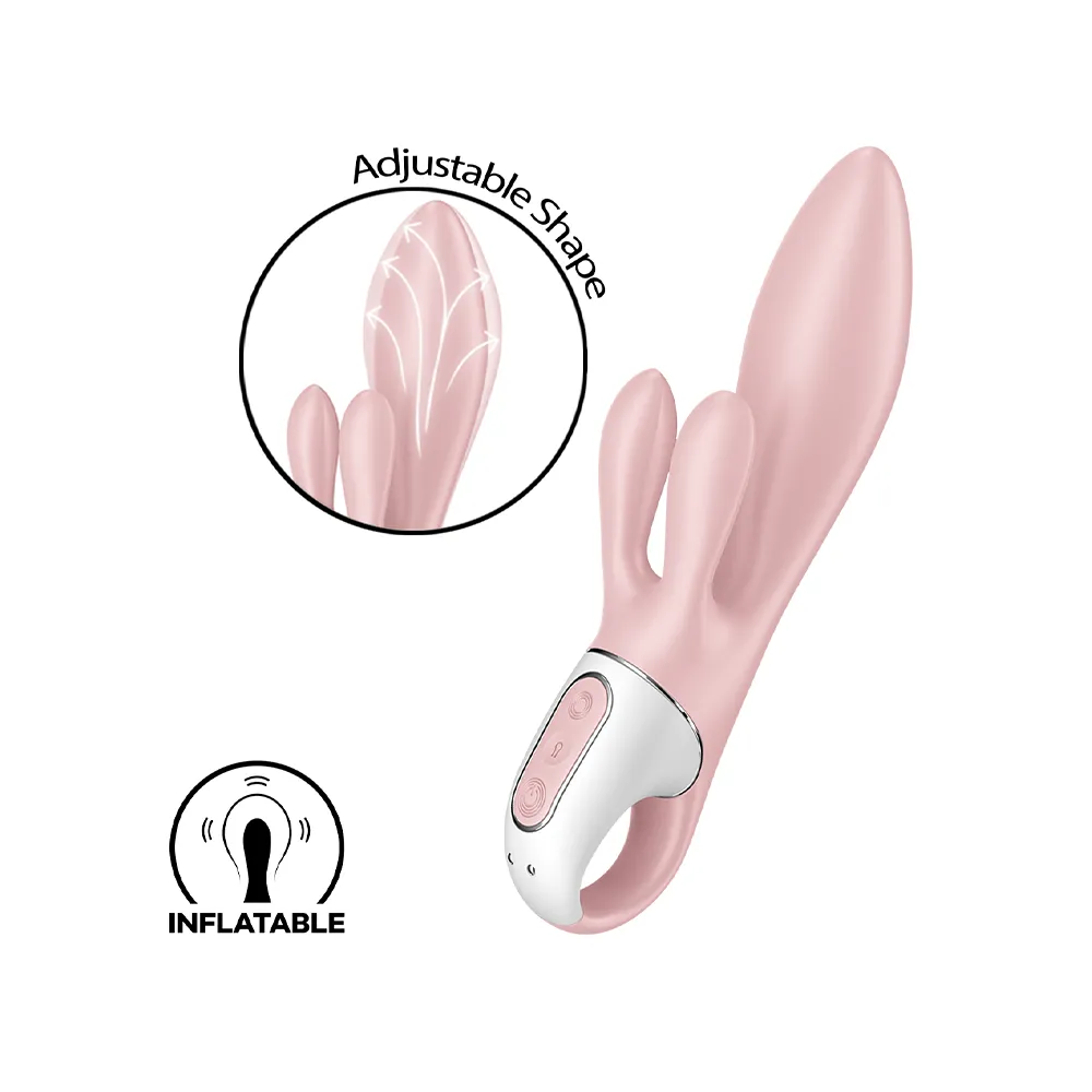 Satisfyer Air Pump Bunny 3 Rose - 1 stk.