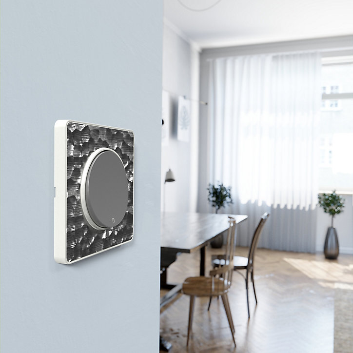 Mécanisme poussoir lumineux Schneider Electric Odace aluminium