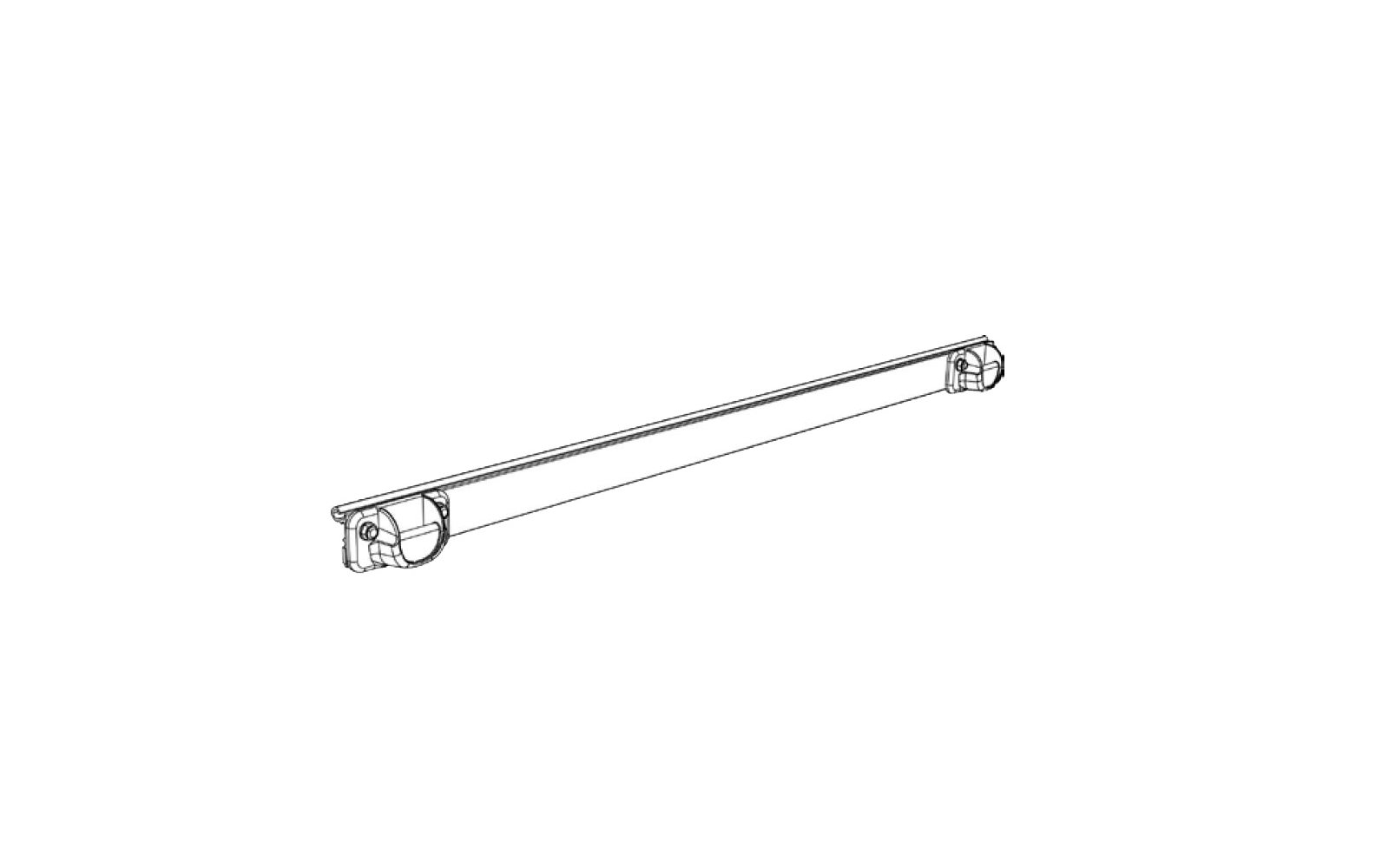 Thule Mounting Rail for Caravan Rail Montageschiene für Fahrradträger